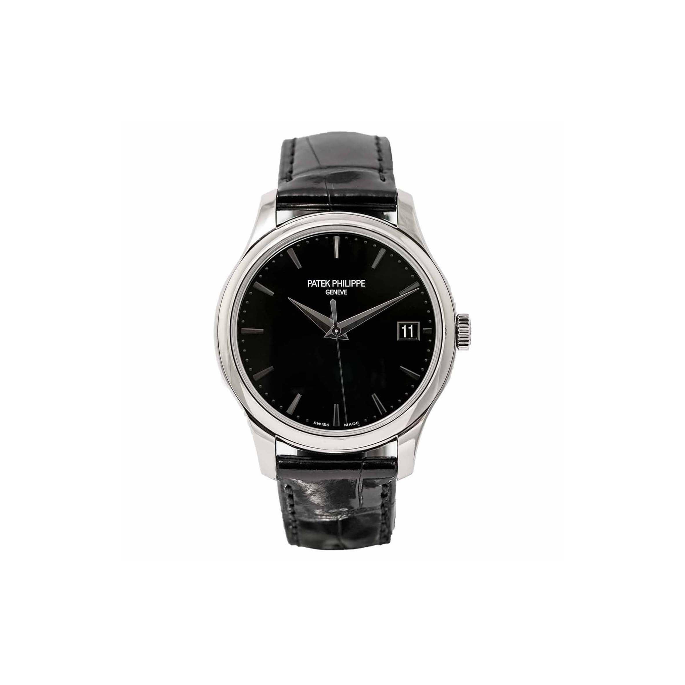 PATEK PHILIPPE CALATRAVA WHITE GOLD 39MM WATCH 5227G-010